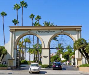 The Melrose Gate at Paramount Studios as seen from the Melrose Ave.